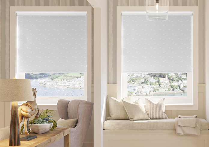 Little Lambs, Wool Grey - Twist&Fit Roller Blind - Image 3